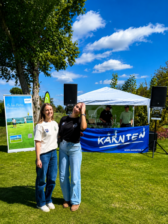 Kärnten Stand mit Community am Spieltag